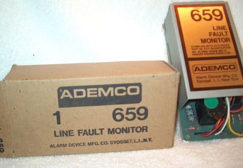 Ademco 659 Line Fault Monitor Form C Relay 6 or 12 Volts DC Security