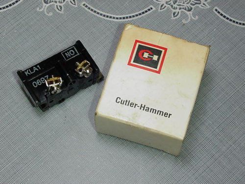 Cutler Hammer E30KLA1 Contact Block 1 N.O. Shipping $1.95 NEW IN BOX!