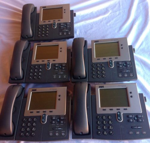 Cisco CP-7940G IP Phone - Used (Lot of 5)