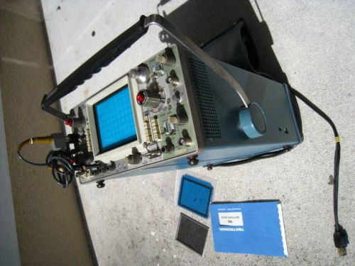Tektronix 475 200 MHz 2 Channel Oscilloscope w/ Manual