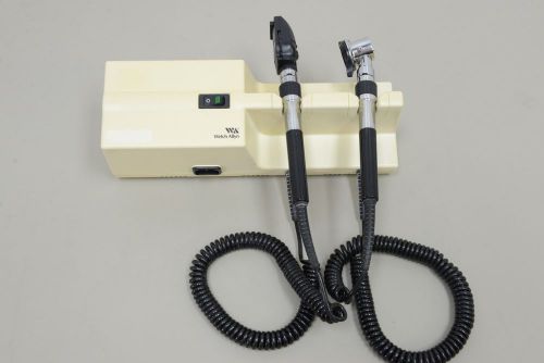 Welch Allyn 767 Otoscope Ophthalmoscope Wall Mount Transformer With Heads 10400