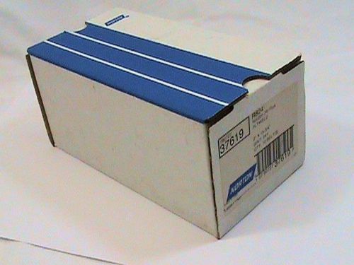 Box of 10 Sanding Belts Norton Blue 37619 2&#034; x 15-3/4&#034; 24Y Grit NorZon (R) Plus