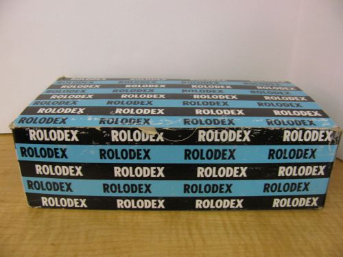 Rolodex refill cards c24 sealed in box 2.25x4 1000 cards white vintage for sale