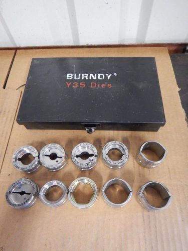 Burndy Y35 Hypress Crimping Dies U34RT U28RT 2/0 5 &amp; 6 STR 998 750 350 300