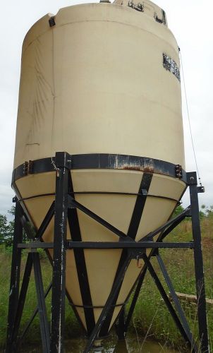 Snyder tank, settling, 10&#039; d x 12&#039; h x 9&#039; cone, 8500+ gallon for sale