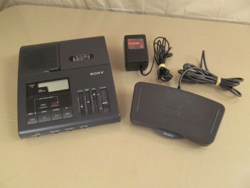 Sony BM 840 Microcassette Tape Dictation Transcription Transcriber Machine FS-85
