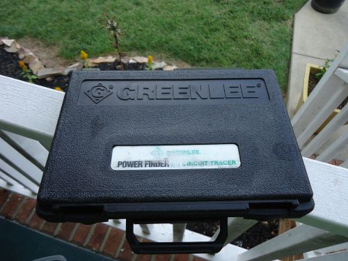 Greenlee 38583 Power Finder High Voltage 2007 Circuit Tracer