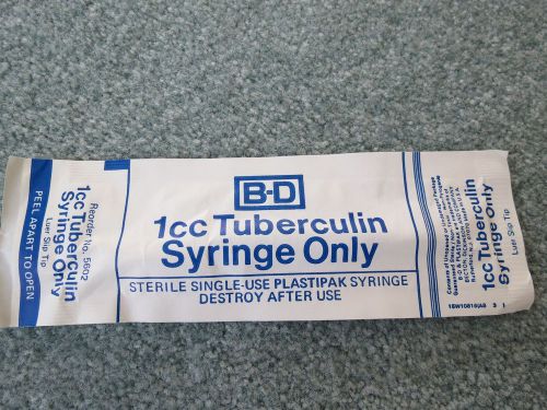 lot of 13 syringes B-D 1cc brand new in wrapper