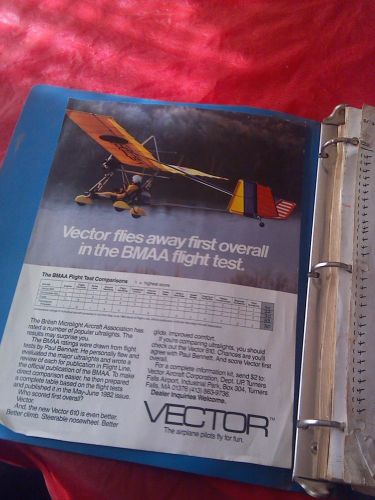 operating and maintenance manual for 1983 Vector 610