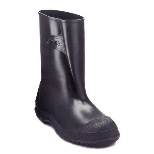 Tingley Rubber 35121 WorkBrutes 10-Inch Overshoe with Button, X-Large, Black New