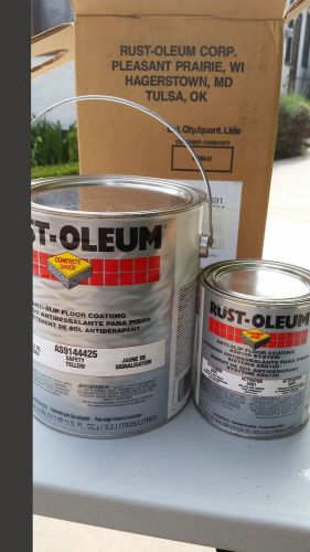 Rust-Oleum,AS9100 Anti-Slip Epoxy Kt, Safety Yllw,AS9144425 brand new