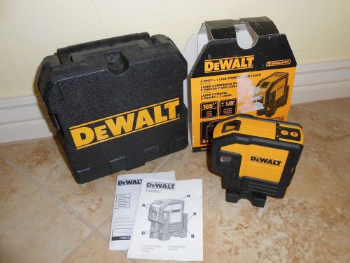 DEWALT DW0851 Combination Self-Leveling 5-Spot Beam/Horizontal Laser Level