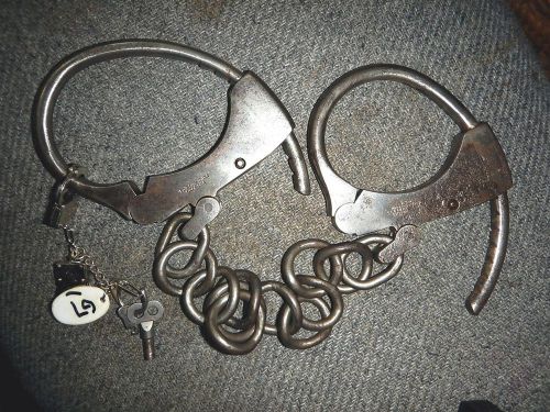 Judd Leg Irons Original w/ Key handcuff restraints