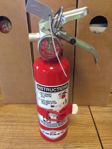 Fire extinguisher new in box 2015 amerex 1.4lbs 1.4# halotron new cert tag for sale