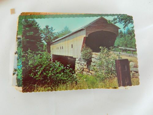 70 post cards all depicting covered bridges all over the U.S.