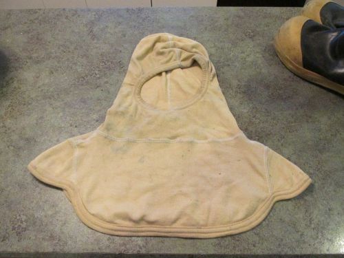 Firefighter nomex tan hood - one size fits all turnout used for sale