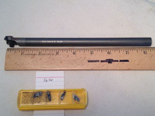 NEW 1/2&#034; TOP NOTCH CARBIDE BORING BAR  W/ 5 KENNAMETAL INSERT NG 2125 RK  {G16}