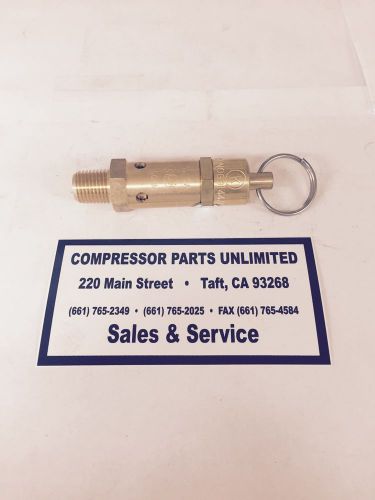 Kingston 1/4 120 psi, relief valve, air compressor, #112css-2-120 for sale