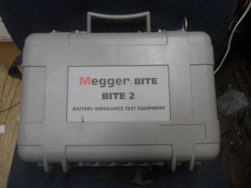 Megger bite 2 battery impedance tester for sale
