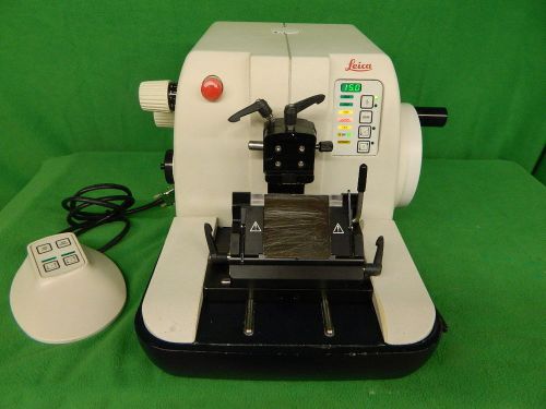 Leica RM2155 Rotary Microtome w/Controller and Manual