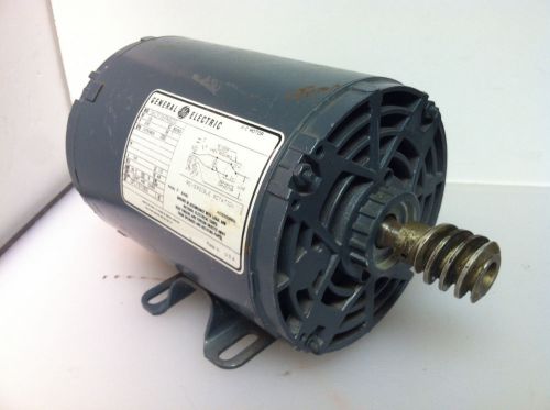 Ge / general electric model 5kcp36pn82g ac motor 1/2 hp, 230v, 1075/900 rpm for sale