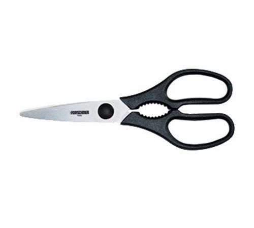 Victorinox 49898 Kitchen Shears 3&#034; stainless steel blade rounded tip black...
