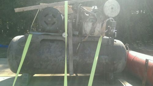 Older heavy duty ingersoll rand 3 phase air compressor