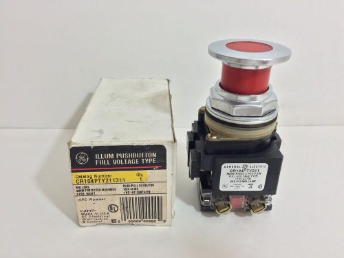 NEW! GE / GENERAL ELECTRIC PUSHBUTTON SWITCH CR104PTY211 CR104PTY211311