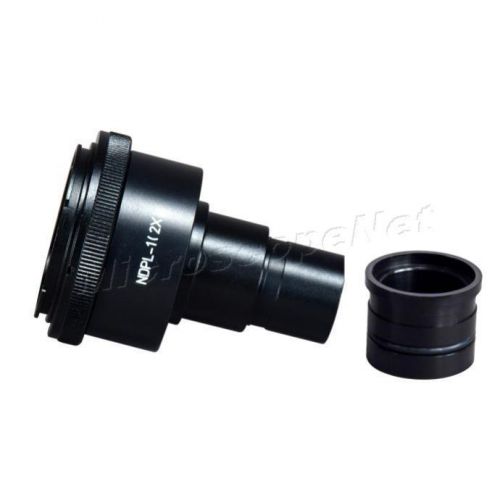Microscope Adapter with 2X Lens for Nikon D70 D80 D90 + 30.0mm Sleeve for Stereo