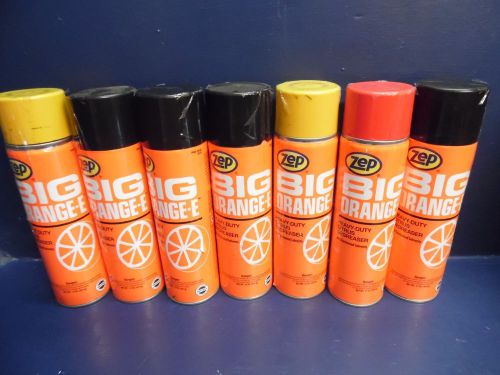 7 pack zep big orange-e heavy duty citrus degreaser 15 oz each prod #0185 for sale