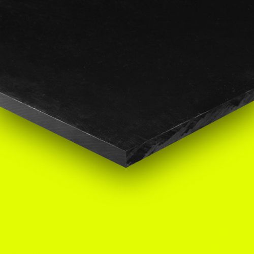 Delrin - Acetal Plastic Sheet 1.32&#034; x 10&#034; x 24&#034; - Black Color