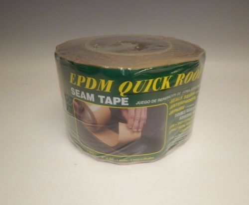 Roll of EPDM Quick Roof Seam Tape 3&#034; X 25&#039; Rubber