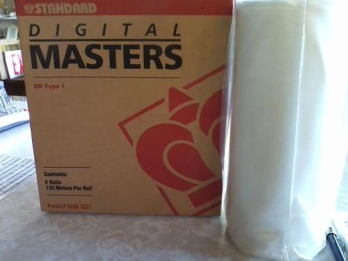 Standard digital masters sd type i product code 3321 for sale