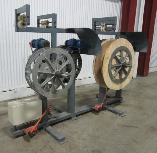 Twin double sided stock reel - used - am14342 for sale