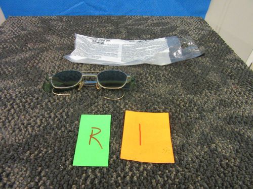 Military surplus laser welding safety green eye glass glasses lenses new for sale