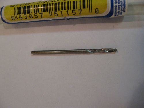1.50mm Solid Carbide Screw Machine Drill, 118 Deg., MA FORD