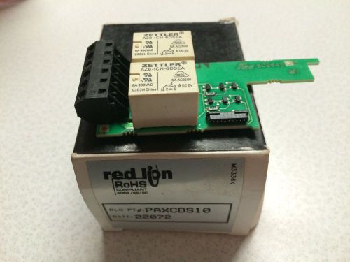 BRAND NEWE RED LION PAXCDS10 RELAY OUTPUT OPTION CARD FREE SHIPPING !!!