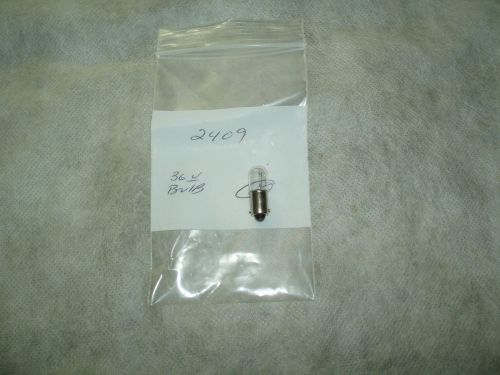 BELL &amp; HOWELL/MAILCRAFTERS INSERTER FEED STATION BULB 36V #2409