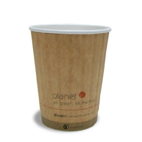 Stalkmarket planet + 100% compostable pla laminated double wall insulated hot for sale