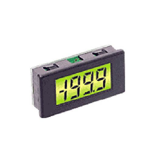 Lascar dpm 2as-bl 3 1/2-digit lcd panel voltmeter w/200 mv dc, led for sale