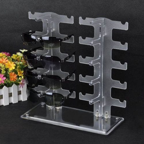 5/10 Pair Acrylic Sunglasses Glasses Retail Shop Display Unit Stand Holder Case