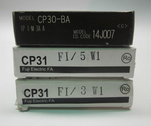 Fuji &amp; Mitsubishi CP30+CP31 Circuit Breaker Lot