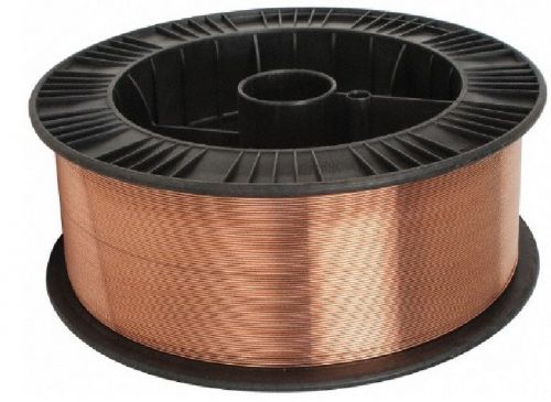 MIG Weld Wire, ERCuSi-A X, .035&#034; Dia.,33 lb., Copper, SILBRZ-035-33 |KJ3| RL