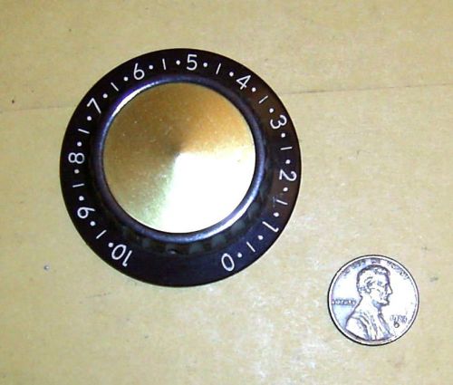 Potentiometer/Autotransformer Knob 2&#034; Diameter For 1/4&#034; Diameter Shaft