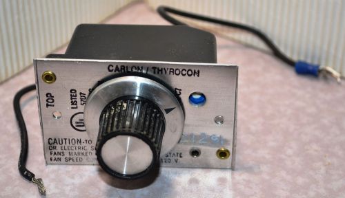 CARLON/THYROCON 5707 CEILING FAN CONTROL 120VAC 4 AMP MAX
