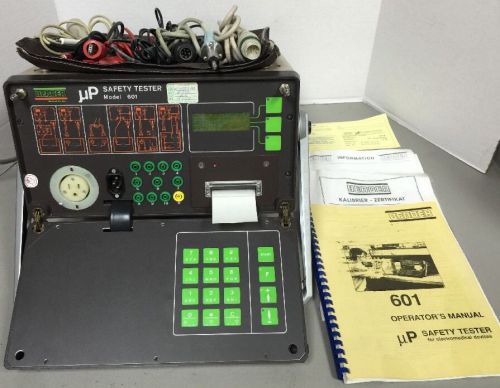 Rare Bender up 601 Safety Tester with Accessories and Manuals &#034;Minty&#034;