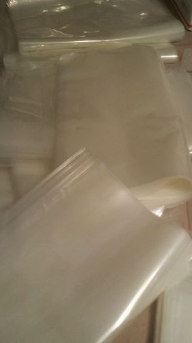 250ct.  3 MIL 14X16 CLEAR POLY  BAGS