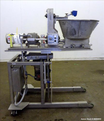 Used- Doboy/Continental Baking Single Roll Icing Depositor. Single aluminum roll