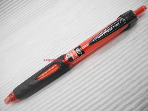 Uni-Ball SN-200PT Power Tank 0.7mm Fine Retractable Ballpoint Ball Pen, Red