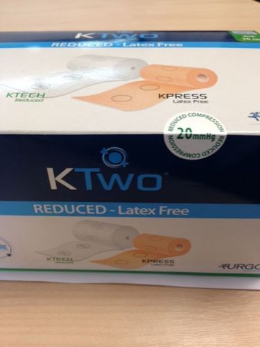 K Two Kit Reduced Compression 20mmHg  25-32cm 10cm,Latex Free